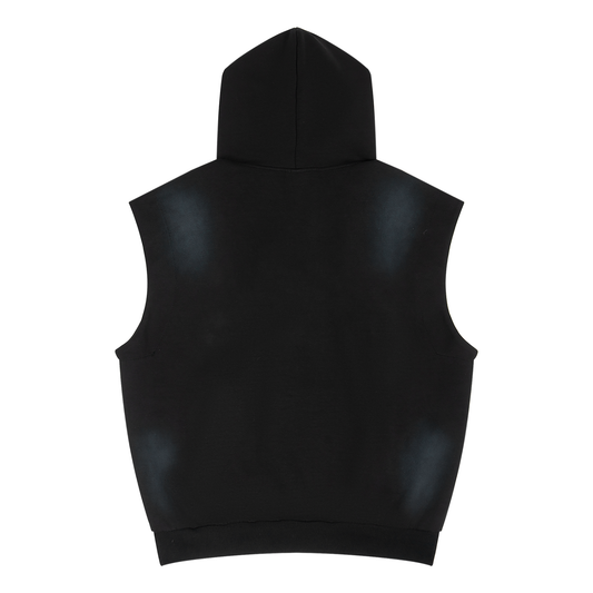 Blackflag Unisex Vintage Sleeveless Hoodie