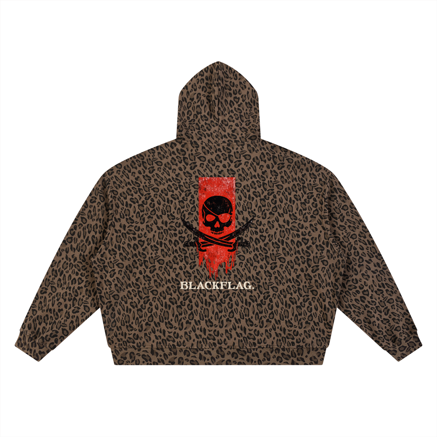 Blackflag Unisex Leopard Print Full Zip