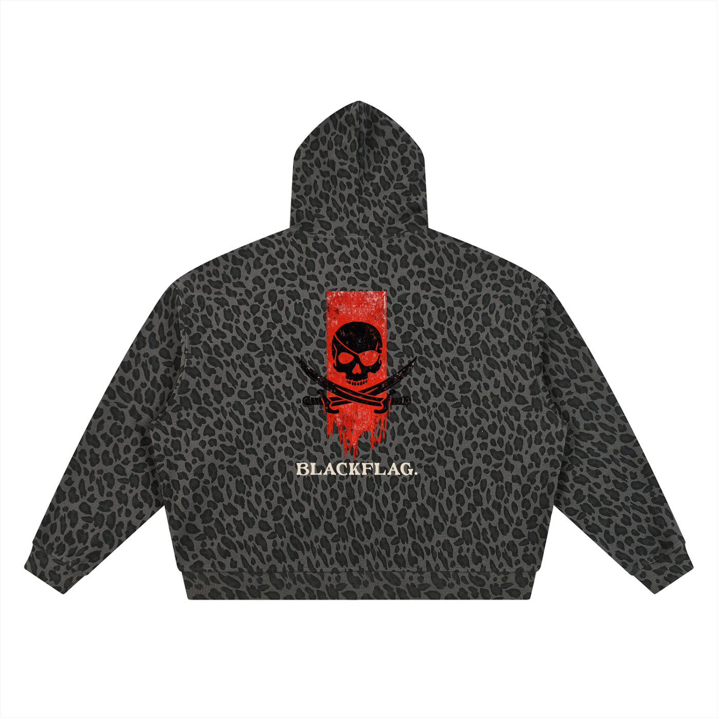 Blackflag Unisex Leopard Print Full Zip